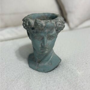 Vintage Ceramic Statue Planter